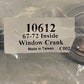 Interior Door Handle Set 10612 | 67-72 Inside Window Crank | 1410J173/1442018S