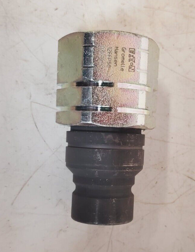 Eaton Hansen Steel Hydraulic Quick Connect Hose Coupling 1/2" | 12FFP50