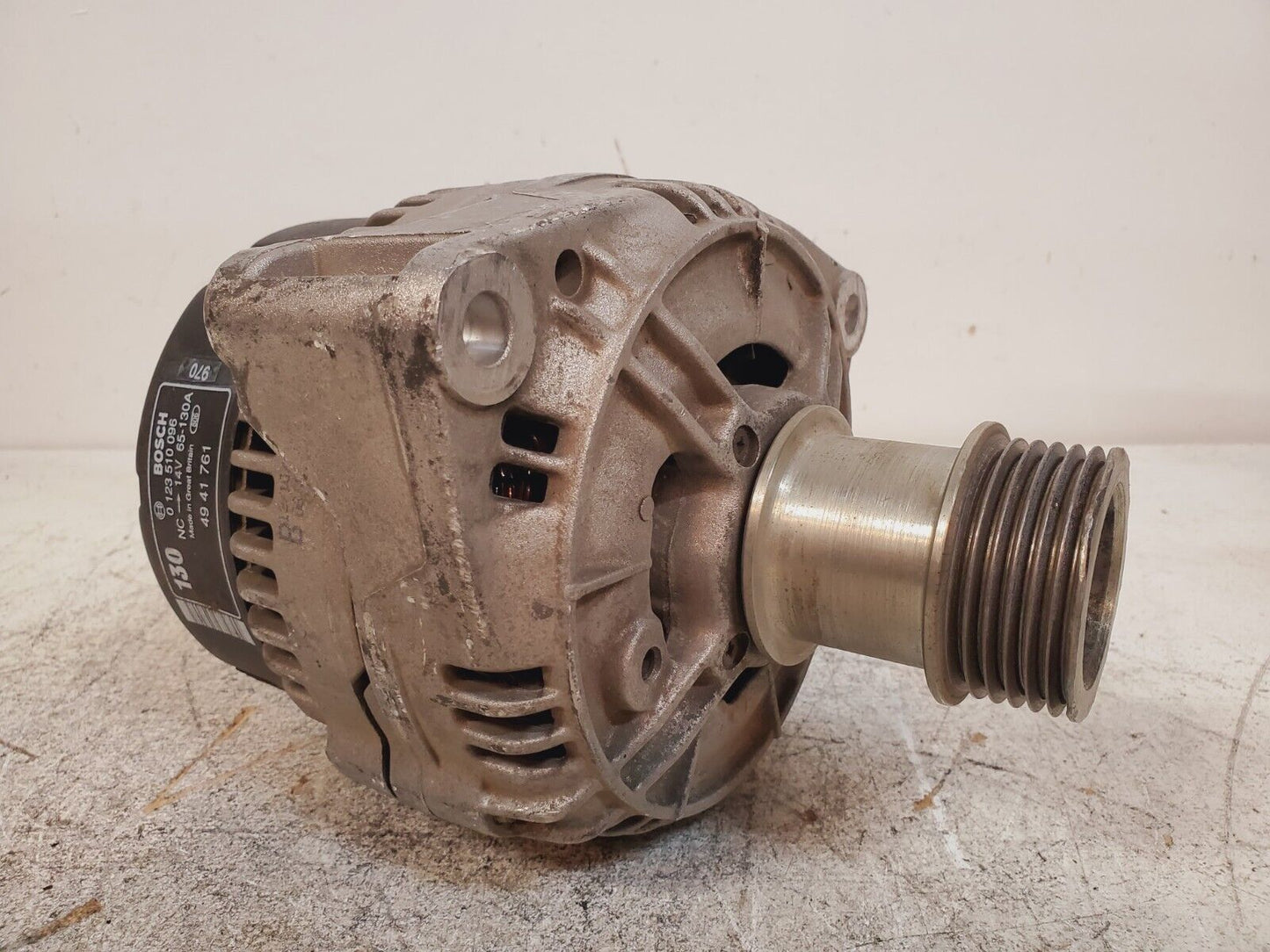 Bosch Alternator 0123510096 | 14V | 65-130A | 4941761 | 130 | 970