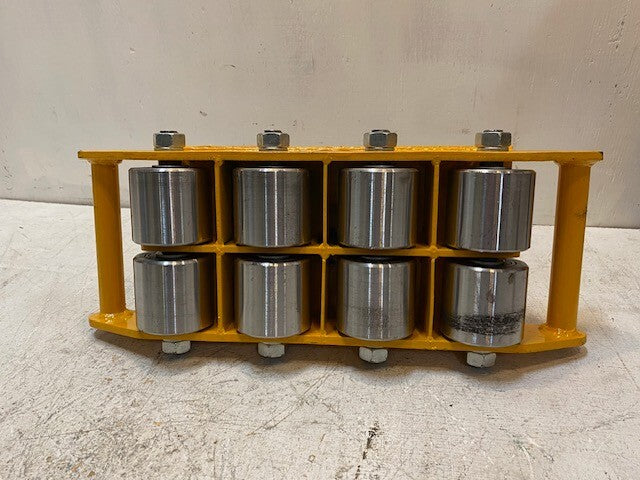 XCFDP Tank Truck CRA-12T Machinery Mover Skate Dolly 8 Rollers