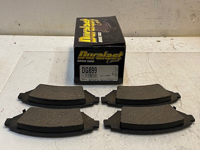 Duralast DG699 Gold Ceramic Disc Brake Pad Set of 4