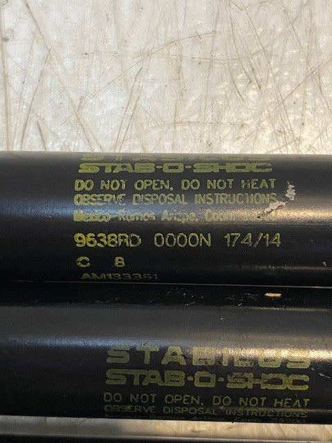 2 Qty of Stabilus Stab-O-Shoc Dampers 9638RD 0000N 174/14 | AM133351 (2 Qty)