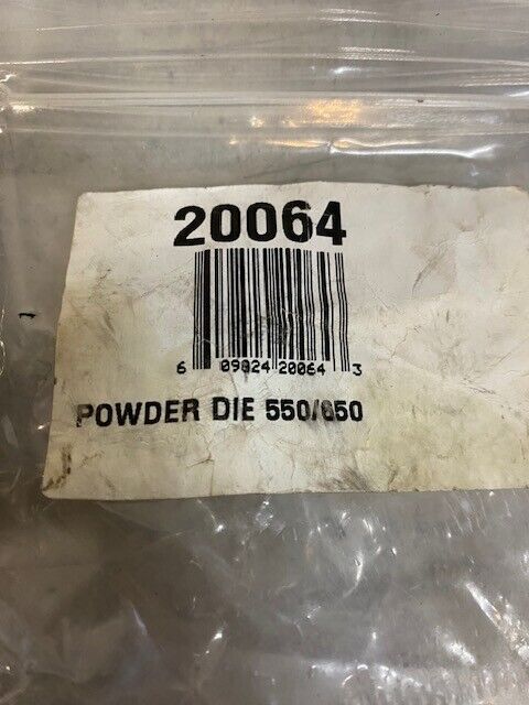 Dillon Precision 20064 Standard Powder Measure Die w/ Locking Ring