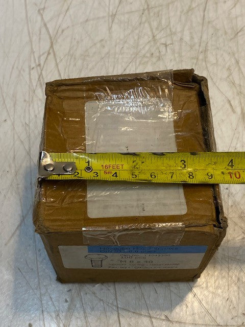 Box of 100 Pieces of Steel Hexagon Head Cap Bolts Screws M8x40 | 1043390