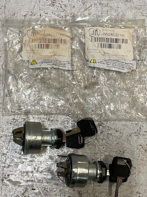 2 Pack of J&N JNN240-22140 Ignition Switches SSW2869 (2 Quantity)