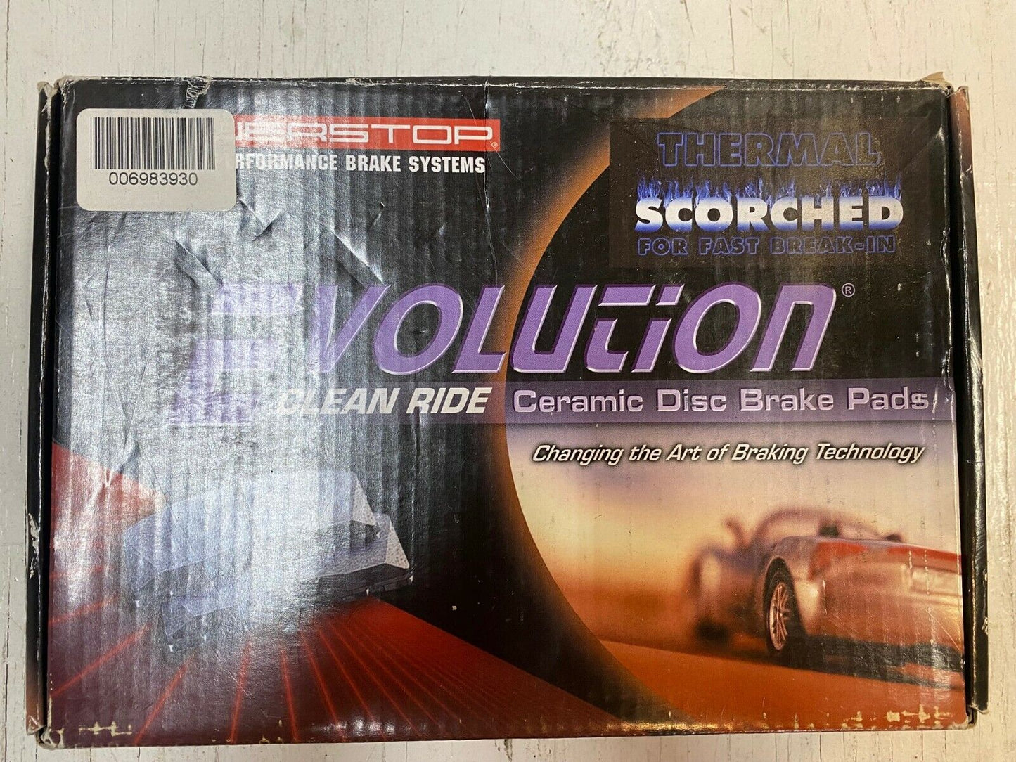 Evolution Clean Ride Ceramic Brake Pads Z16 16-966 | 20130901