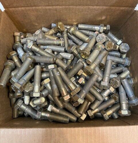 50lb Box of Approx. 360 Hex-Head Screws 5305-00-719-5238 2" Length 1/2" Thread