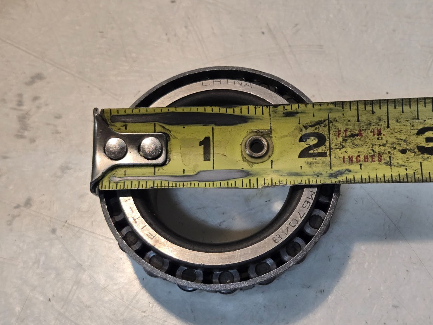 6 Quantity of Tapered Roller Bearing Cones LM67048 | 1-1/4" Bore (6 Quantity)