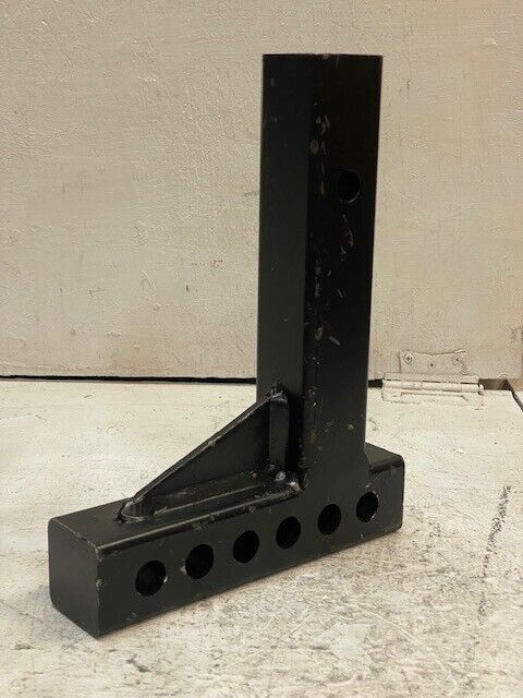 Adjustable Shank Hitch Bar 2" Receiver 6 Holes 11-3/8" Long 8-3/4" Wide