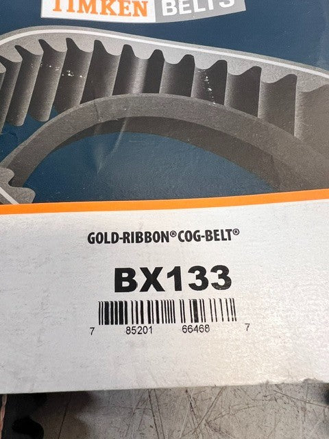 Timken Gold-Ribbon Cog-Belt BX133 Industrial EPDM Raw Edge V-Belt Drive
