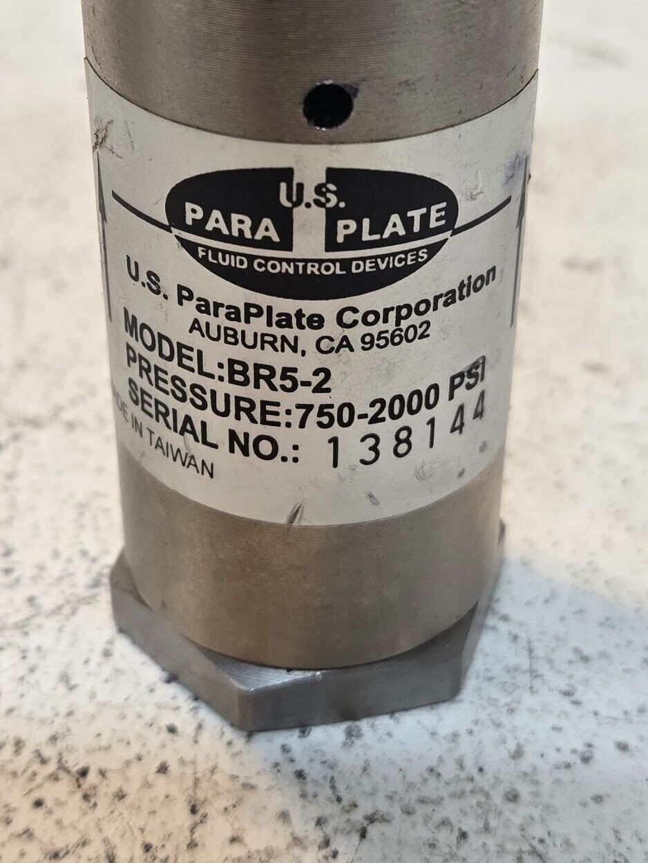 ParaPlate BR5-2 Pressure Relief Regulator 750-2000 PSI | 138144