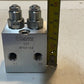 Sun Hydraulics XZT OFE0-A2 Brake Valve Swing Drive Block 1700 Psi 2-7/16" W 4" H