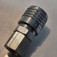 10 Quantity of Dynaquip D3 1/4" Pnuematic Quick Connect Couplings (10 Quantity)