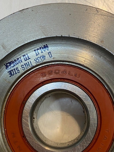 Aaiji Pulley Bearing D 403X 86mm OD 20mm Bore 20mm Thick 6204LU Insert Bearing