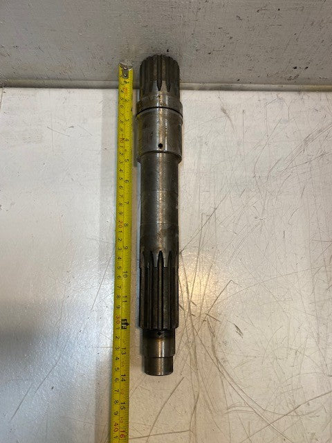 Power Take-Off Transmission Shaft 14" Long 30mm End 50mm End 15-Spline 13-Spline