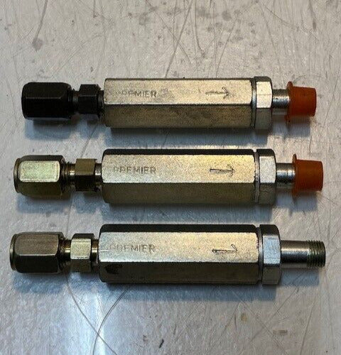 3 Quantity of Premier High Pressure Inline Filters 19mm OD 10mm Thread (3 Qty)