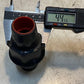 Conduit Female Union Fitting 4" Long 55mm Outside Diameter 45mm Hex