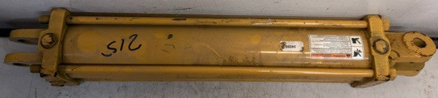 Yellow Double-Acting Hydraulic Cylinder 34086 Hydraulic Ram Industrial Equipment