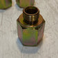 13 Qty of Hydraulic Hex Fitting Adapters 18mm Thread 11mm ID 29mm OD (13 Qty)