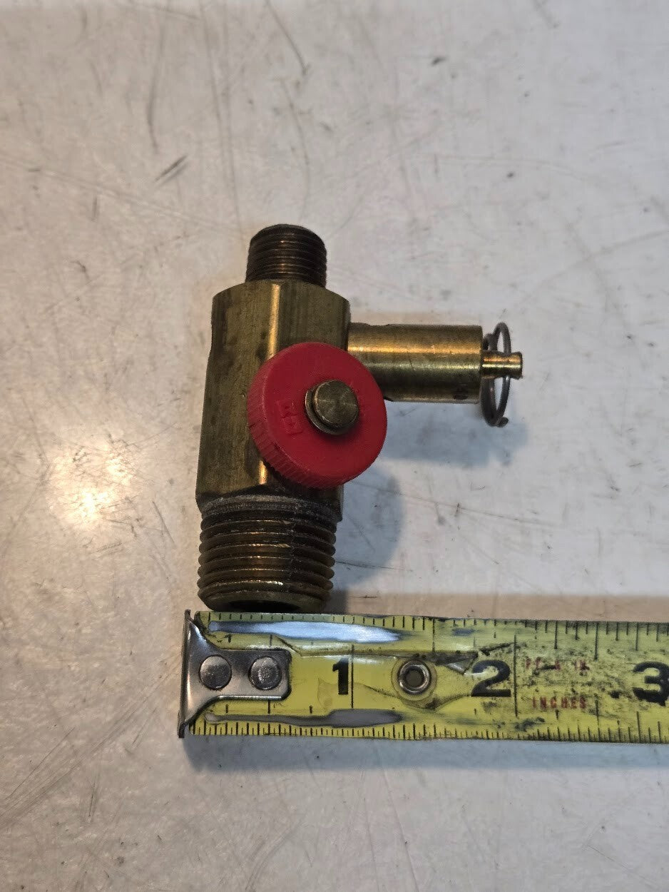 3 Quantity of Air Compressor Tank Manifolds 1/2" MPT x 1/4" FPT 140 PSI (3 Qty)