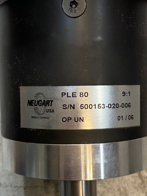 Neugart Gear Box 270-030 | 500153-020-006 PLE 80