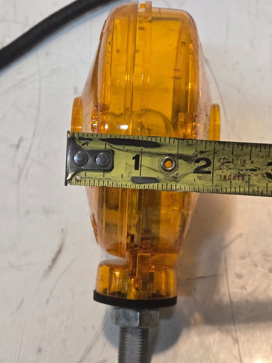 2 Quantity of TruckLite Amber Pedestal Lights GT-116 w/ 34" Lead (2 Quantity)