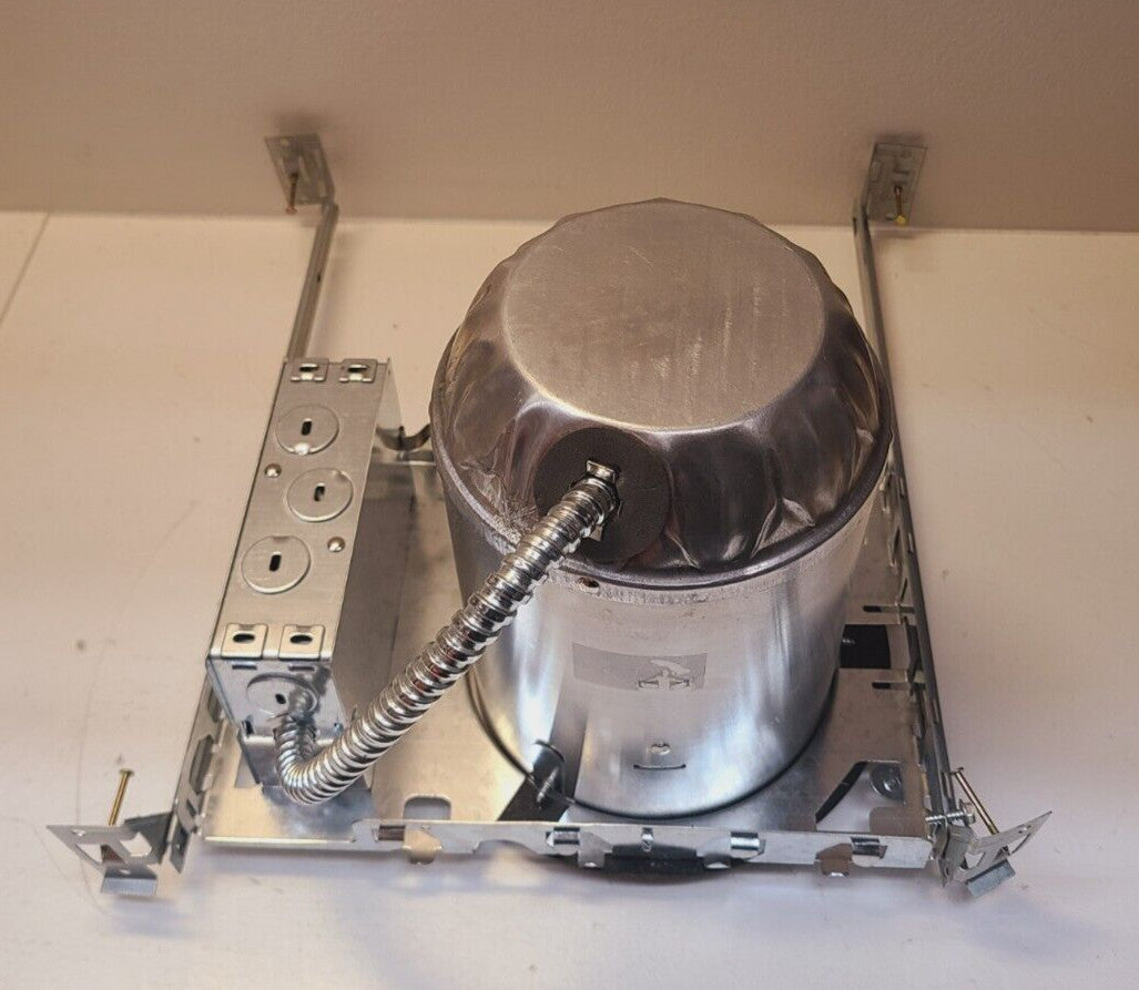 6 Qty of USA LIGHT 5" Air Tight IC Recessed Housings US-105ICAT (6 Qty)