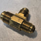 10 Quantity of BrassCraft 44-8-6-6 Flare Reducing Tees 1/2"x1/2"x3/8" (10 Qty)