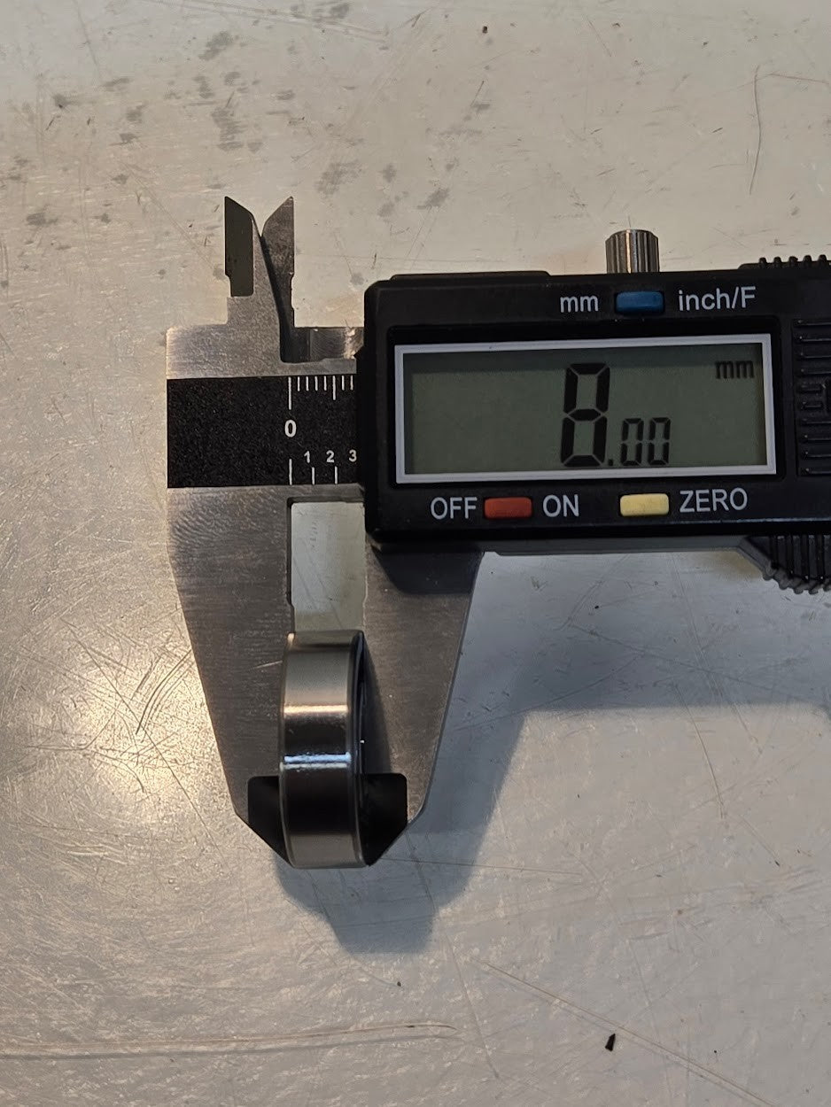 34 Quantity of TPI Bearings 6000 | 26 mm OD x 10 mm Bore x 8 mm Wide (34 Qty)
