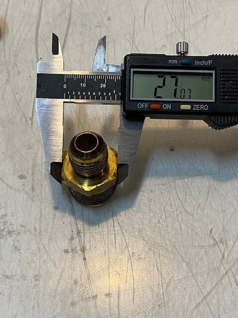 10 Quantity of Brass Craft 48-8-12 Flare X MIP Union 1/2" x 3/4" (10 Quantity)