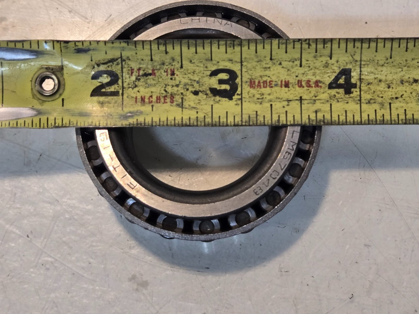 6 Quantity of Tapered Roller Bearing Cones LM67048 | 1-1/4" Bore (6 Quantity)