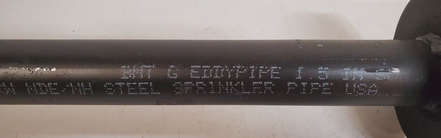 Eddy Pipe Steel Sprinkler Pipe BMT A135/A795 | 1.5" SCH 40 | 45S5