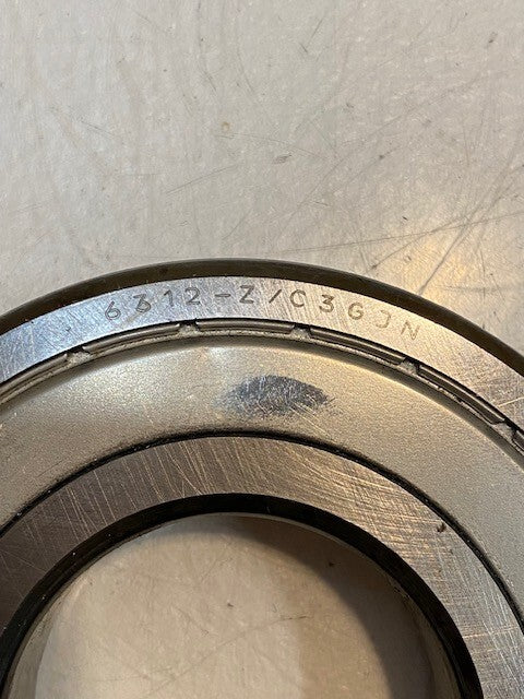 SKF Ball Bearing 6312-Z/C3GJN | 130mm OD 60mm Bore 31mm Thick