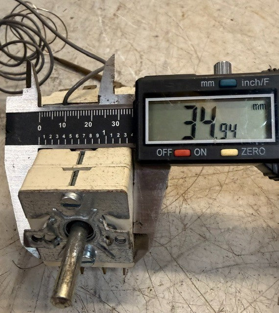 Mechanical Capillary Thermostat 3-Phase EGO 55.40653.020 Temperature Control
