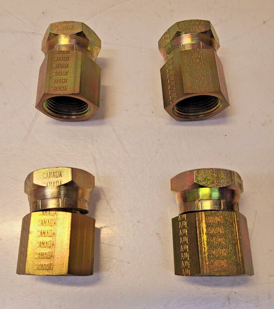 4 Quantity of Swivel Nut Female Connectors AUE 1" x 1" (4 Qty)