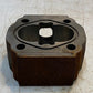 Hydraulic Gear Pump Housing Body 44mm Bore 5-3/4" x 6" x 2-3/4"