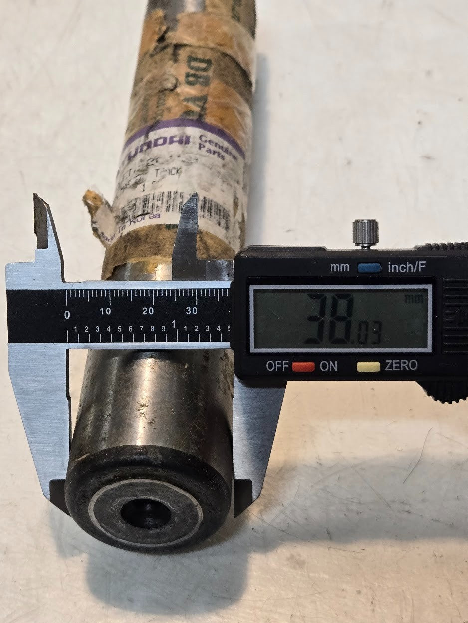 Hyundai Track Master Pin | 38mm Diameter | 8-11/16" / 220 mm Long | 4.25 Lbs