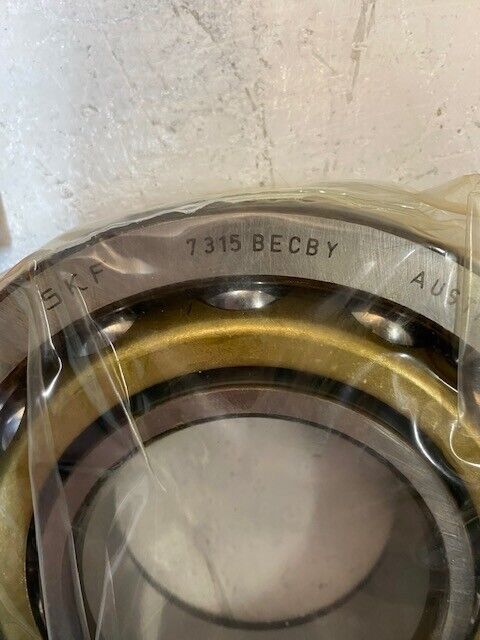 SKF Ball Thrust Angular Contact Bearing 7315BECBY | 75x160x37mm