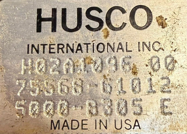 Husco International Multi-Spool Hydraulic Control Valve H02A109600 Industrial