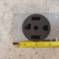 4  Qty Pass & Seymour Legrand Dryer Receptacle  Flush Mounts 3P 4W 3864 (4 Qty)