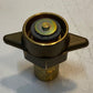 Faster FB 12/34 NPT F5 Hydraulic Socket Brass Flat Valve 3/4 in NPT