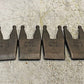 4 Quantity of H&L 11-A Auger Teeth 4-1/2" x 1-3/4" (4 Quantity)