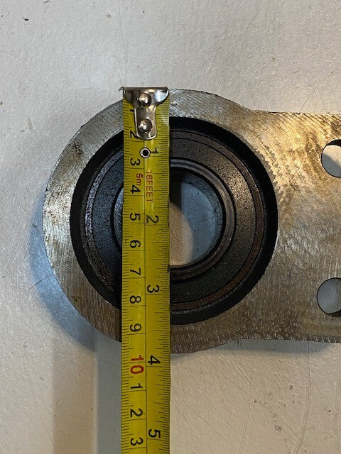 3-Bolt Flange Bearing 1-7/16" FB3MBZ234C | 36mm Bore 13mm Bolt Holes 6-1/8" L
