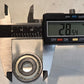 8 Quantity of Metal Shielded Ball Bearings 1614Z | 1-1/8" OD x 3/8" Bore (8 Qty)