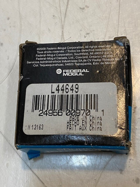 9 Qty of National Tapered Roller Bearings L44649 | 45mm OD 27mm Bore (9 Qty)
