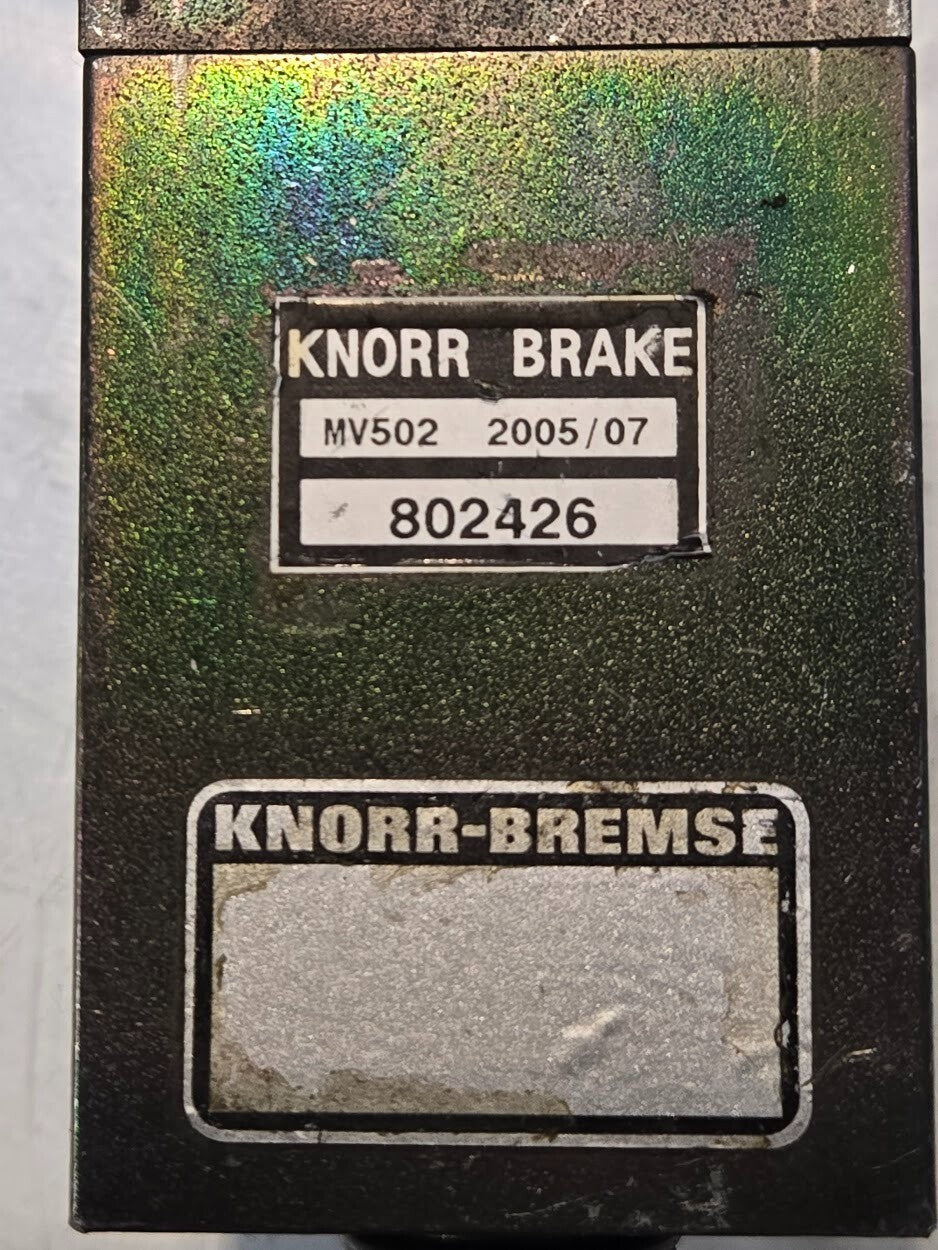 Knorr-Bremse Knorr Brake Valve 802426 | MV502 | 2005/07 | KBUC OH 4/2012