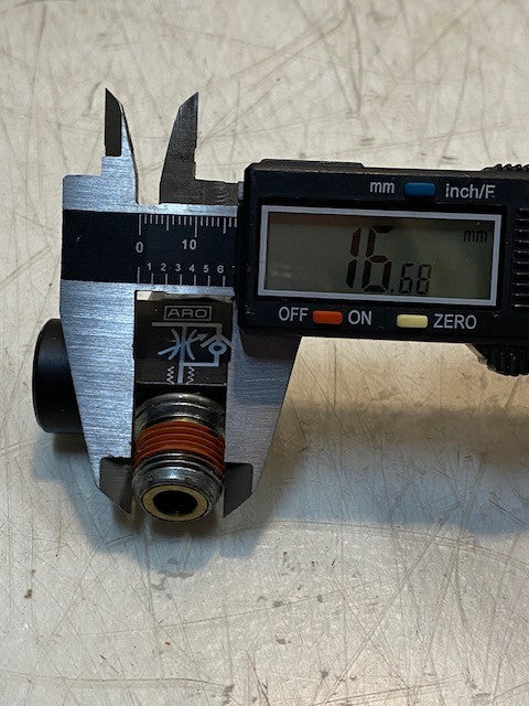 ARO Right Angle Flow Control Valve 119307-375-G