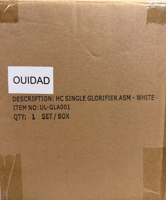 OuiDad HC Single Item Glorifier ASM White UL-GLA001 Display Assembly