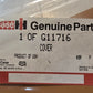 2 Quantity of Case IH G11716 Covers | 14-7/8 in x 4-3/4 in 1.2 mm Thick (2 Qty)