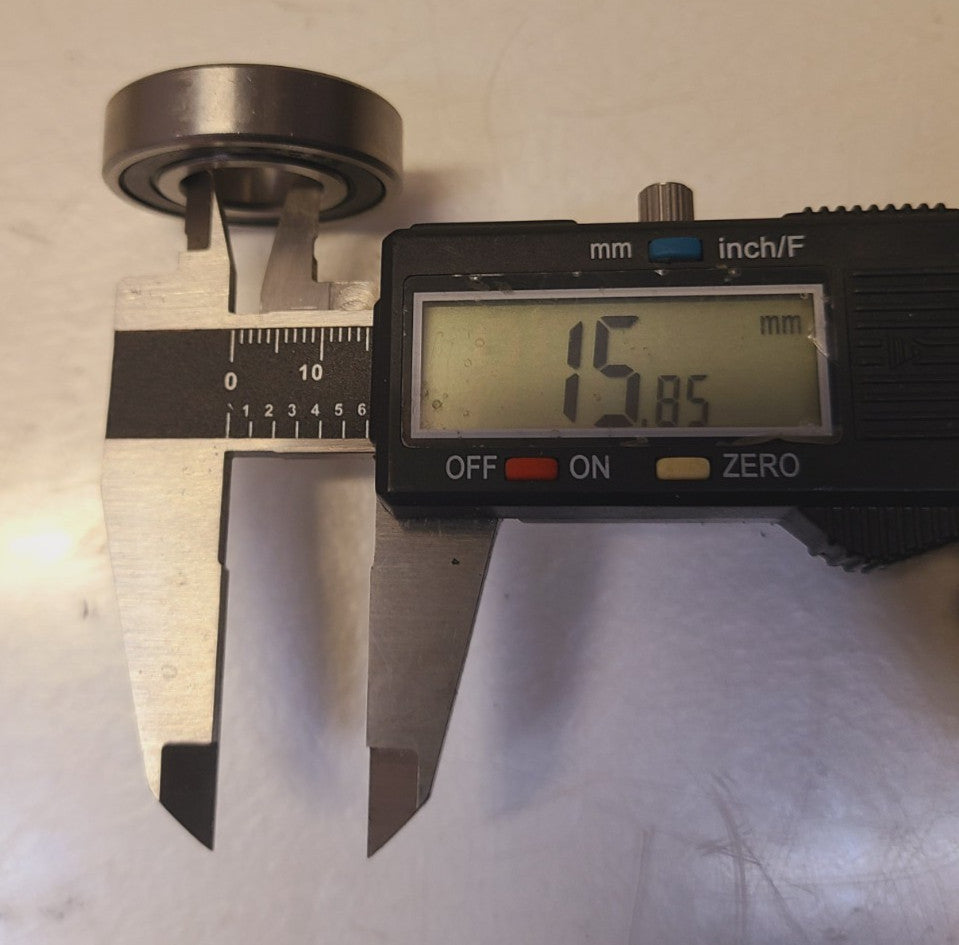 10 Quantity of Sealed Radial Ball Bearings R10RS (10 Qty)